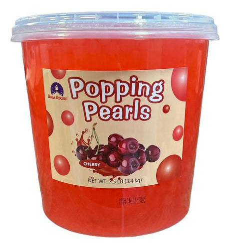 Perlas De Popping Boba 3.4 Kg Bubble Milk Tea - Lireke