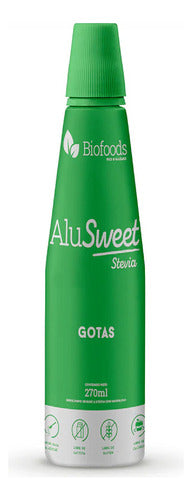 Endulzante Stevia 270ml Alusweet - Lireke