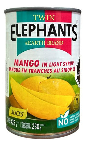 Mango En Almíbar 425g Twin Elephants - Lireke