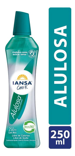 Endulzante Iansa Cero-k Alulosa 250 Ml Iansa - Lireke