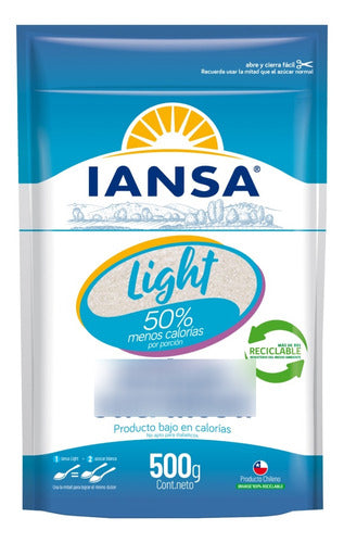 Azúcar Light Iansa 500 Gr - Lireke