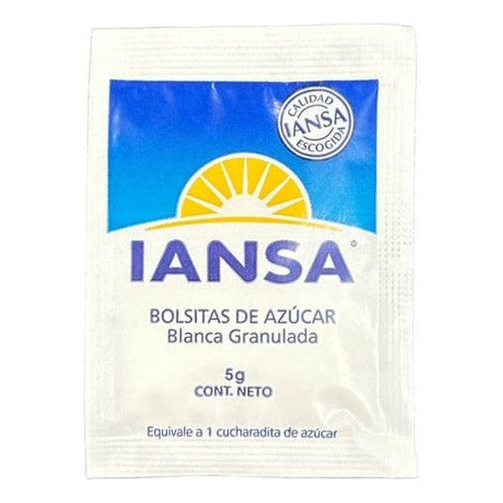 Azúcar En Sachet 5g 800 Unidades Iansa