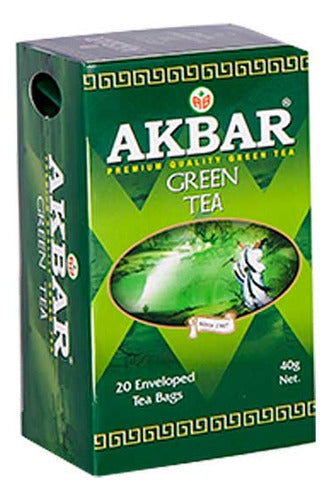 Té Verde 20 Bolsitas Akbar