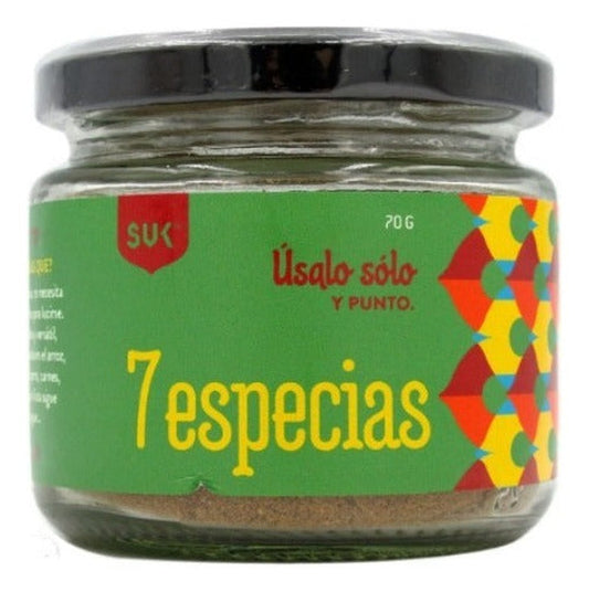 Baharat 7 Especias 70g - Siete Especies - Suk