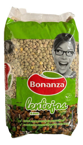 Lentejas 6mm 1 Kg Bonanza - Lireke