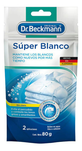 Blanqueador De Ropa 80g Dr. Beckmann Alemán