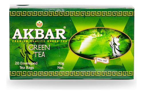 Té Verde 20 Bolsitas Akbar