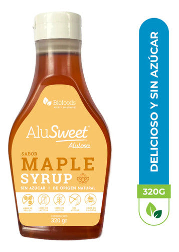 Jarabe / Syrup De Maple 320g Alusweet