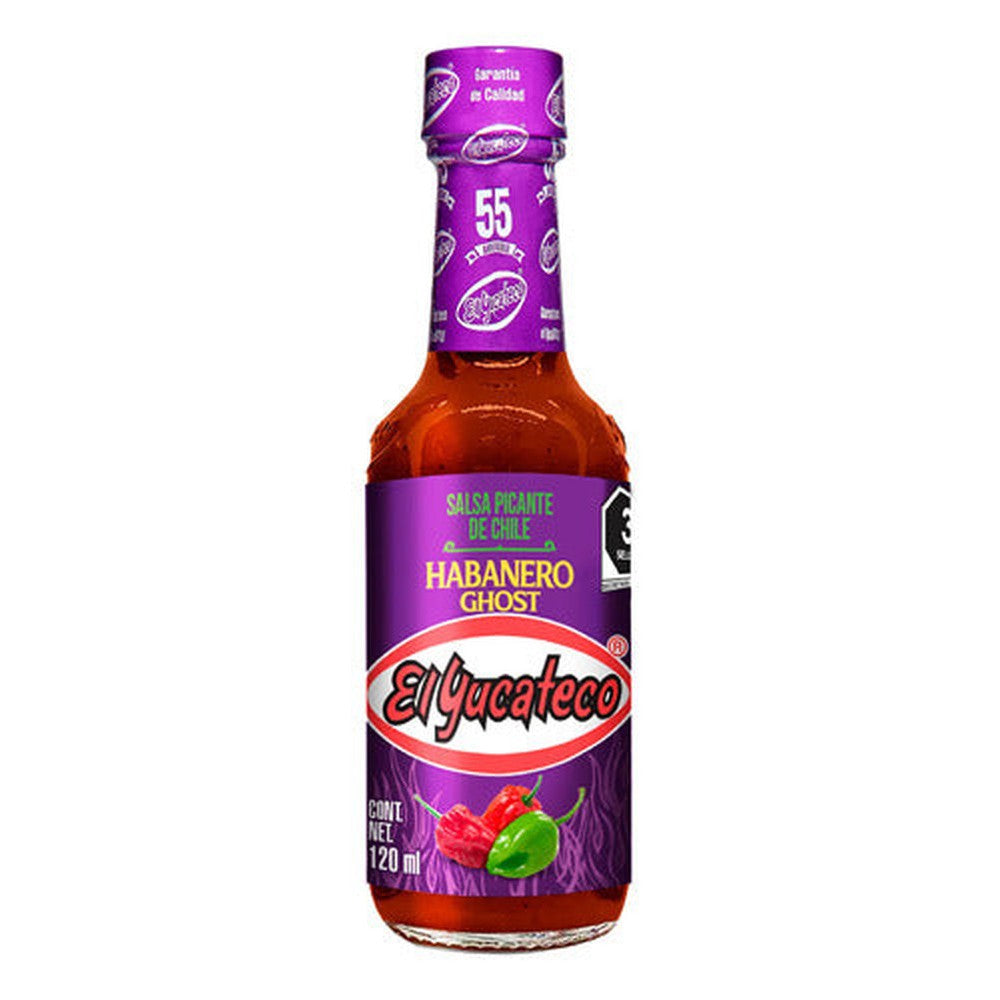 Salsa Ultra Picante Habanero & Ghost 120ml Yucateco