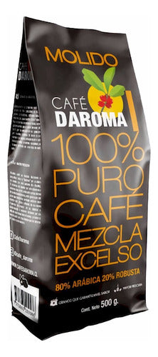 Café Molido 500g 80% Arábica / 20% Robusta Daroma