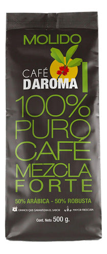 Café Molido 500g 50% Arábica / 50% Robusta Daroma - Lireke