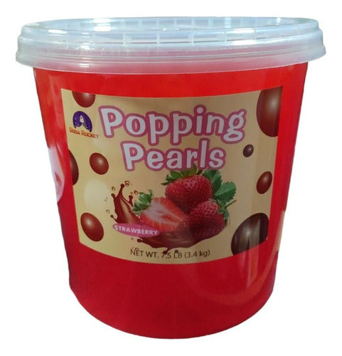 Perlas De Popping Boba 3.4 Kg Bubble Milk Tea - Lireke