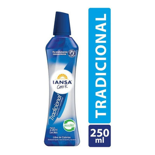 Endulzante Sacarina Sucralosa 250ml Trad. Iansa - Lireke