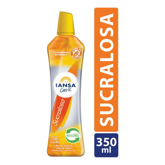 Endulzante Sucralosa Iansa Cero-k 350 Ml - Lireke