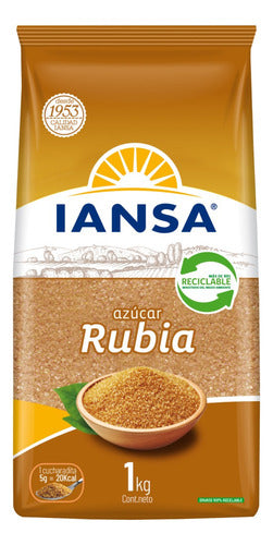 Azúcar Rubia Iansa 1 Kg - Lireke