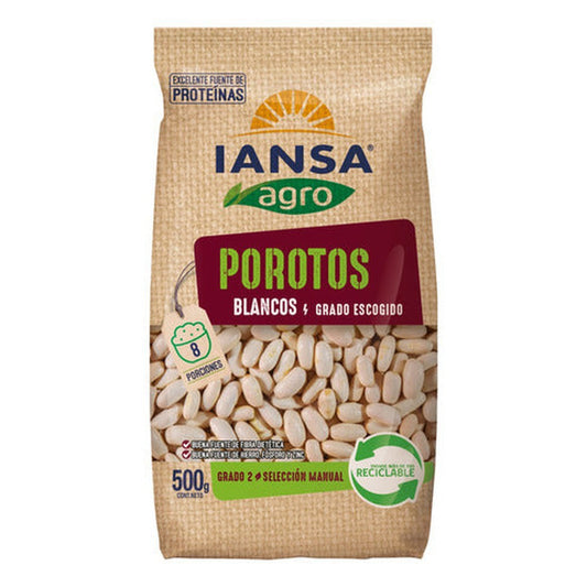 Porotos Blancos Iansa 500g Grado Escogido - Lireke