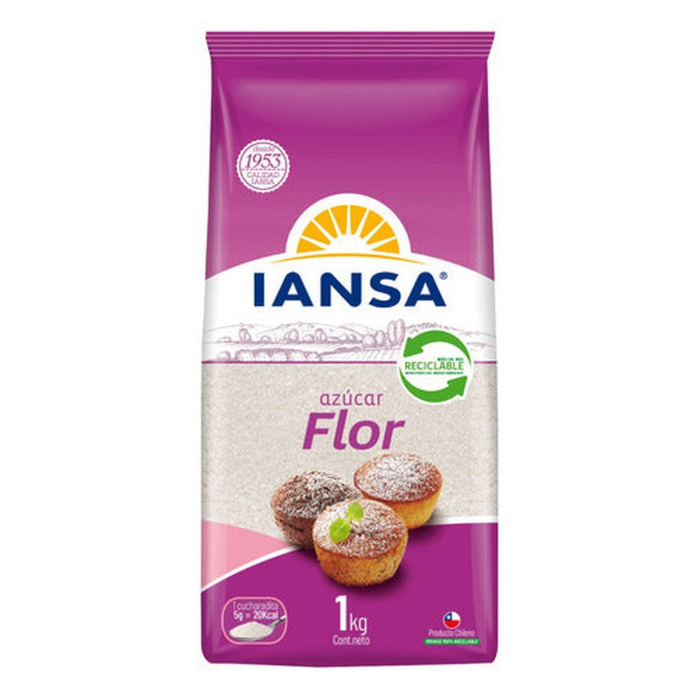 Azúcar Flor Iansa 1 Kg