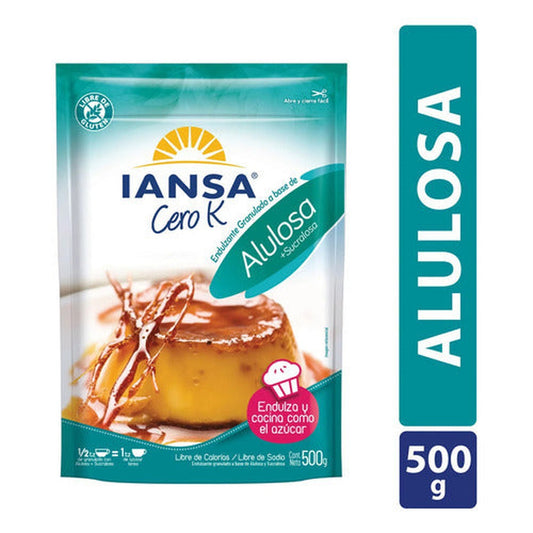 Alulosa Endulzante Granulado 500g Iansa - Lireke