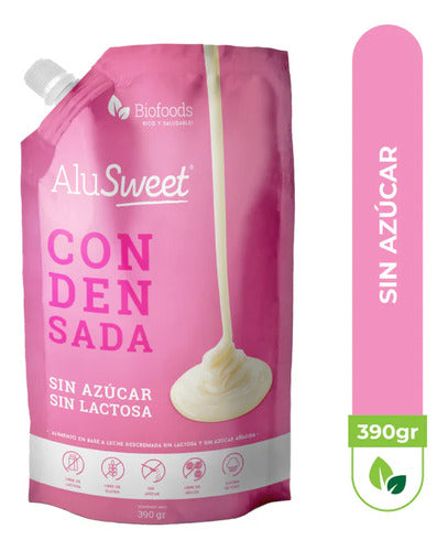 Leche Condensada Sin Azúcar 390g Alusweet