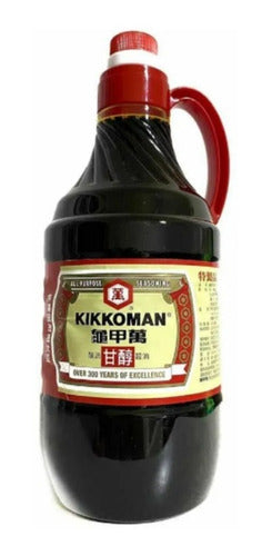 Salsa De Soja O Soya Kikkoman 1.6 L