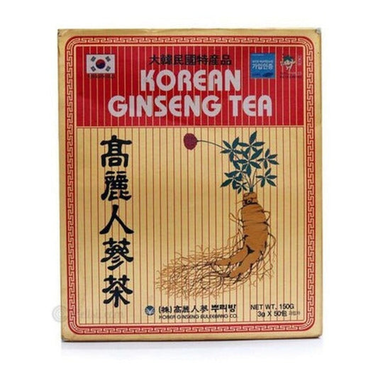 Té De Ginseng Coreano 50 Sobres 150 Gr