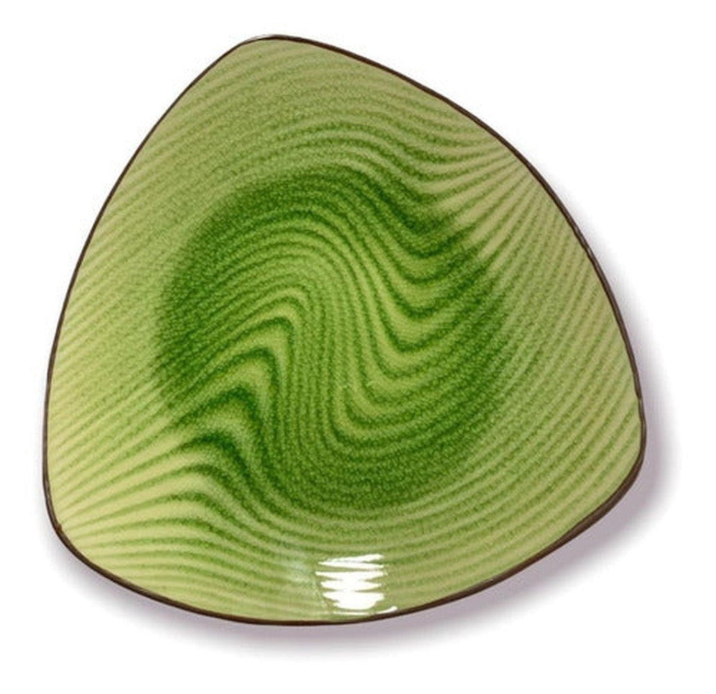 Plato Para Sushi Verde 19x19 Cm