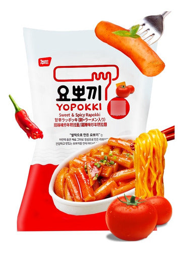 Yopokki Coreano Instantáneo (masitas De Arroz) 120g