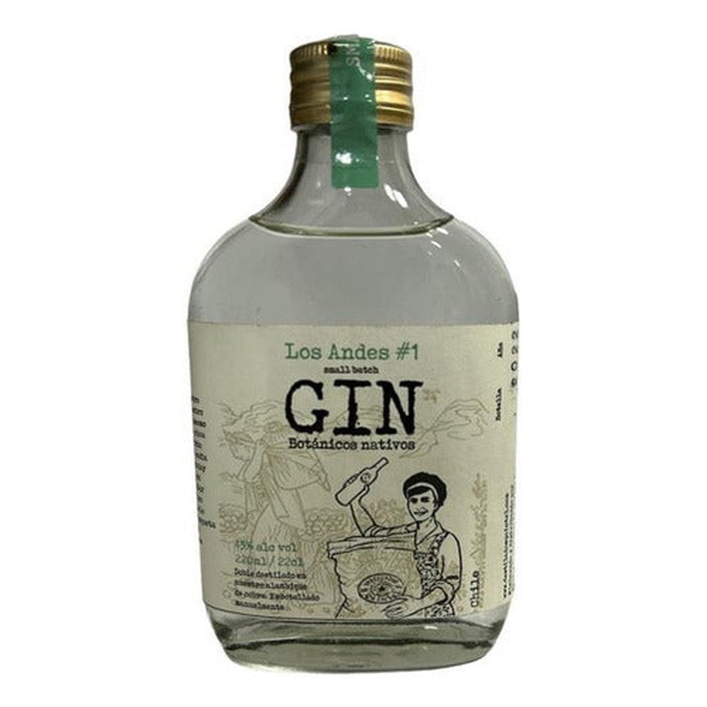 Gin 220ml Petaca Destilados Quintal Variedades