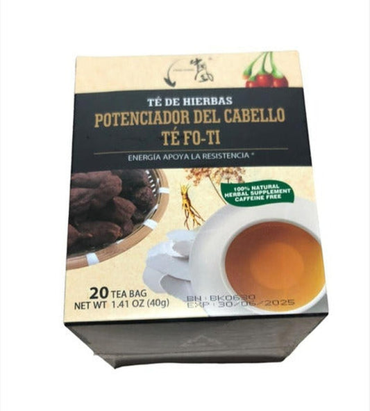 Té De Hierbas Potenciador De Cabello 20 Bolsitas