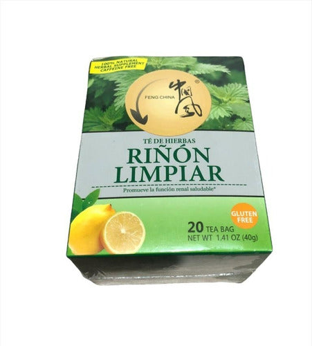 Té De Hierbas Limpieza De Riñon 20 Bolsitas