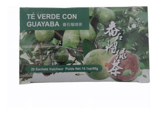 Té Verde Con Guayaba 20 Bolsitas