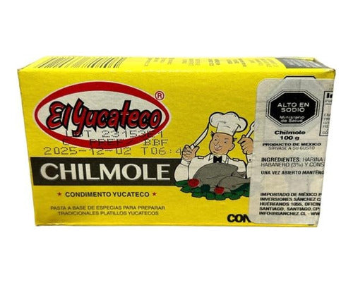 Condimento Chilmole El Yucateco 100g - Lireke