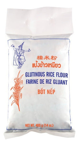 Harina De Arroz Glutinoso 400g Thai Dancer - Lireke