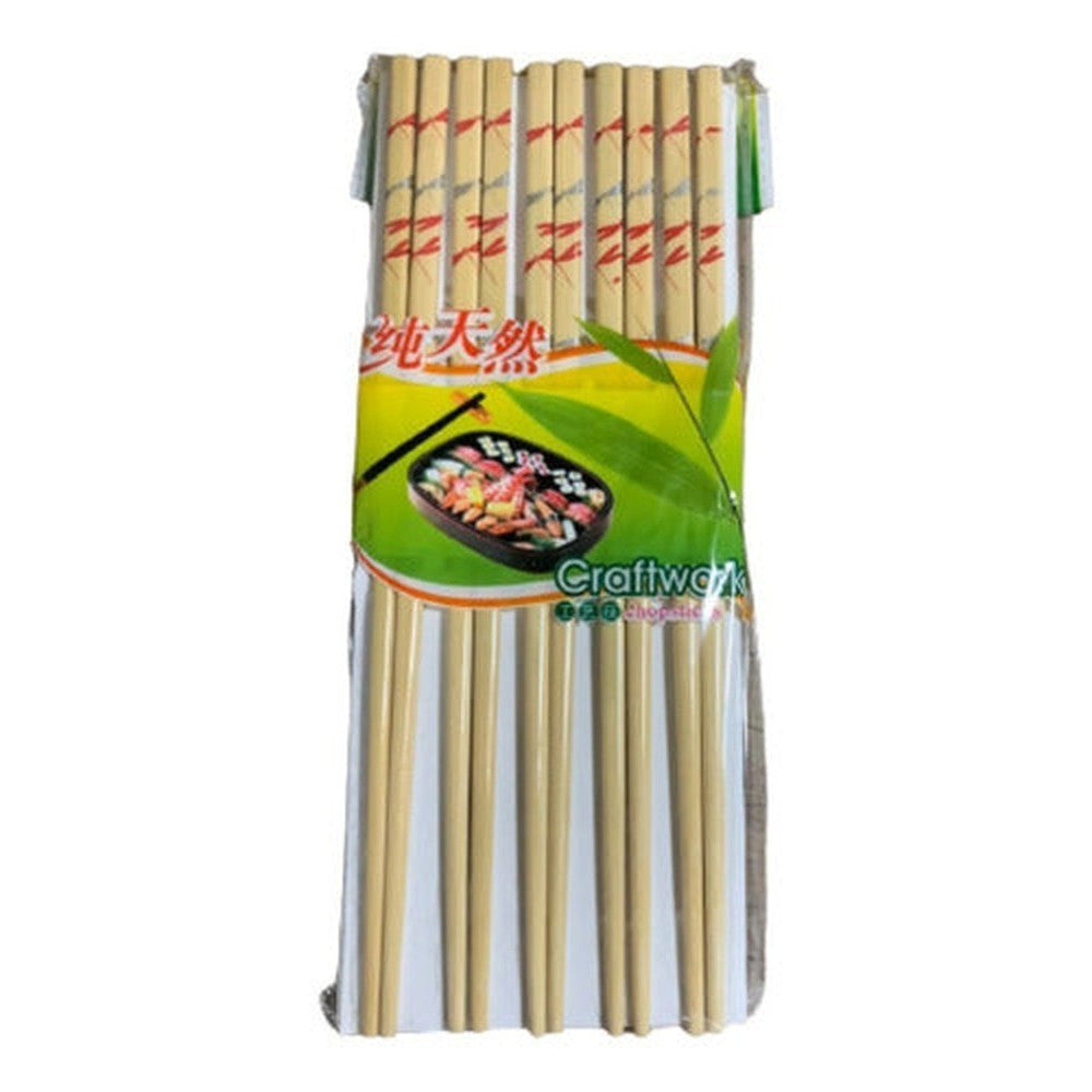 Palillos O Palitos Para Sushi En Madera 10 Pares