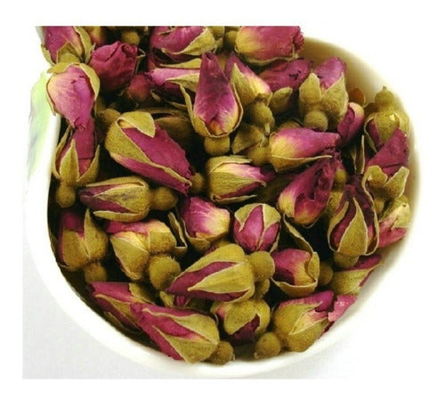 Flor Seca De Rosa 60 Gr Para Té - Lireke