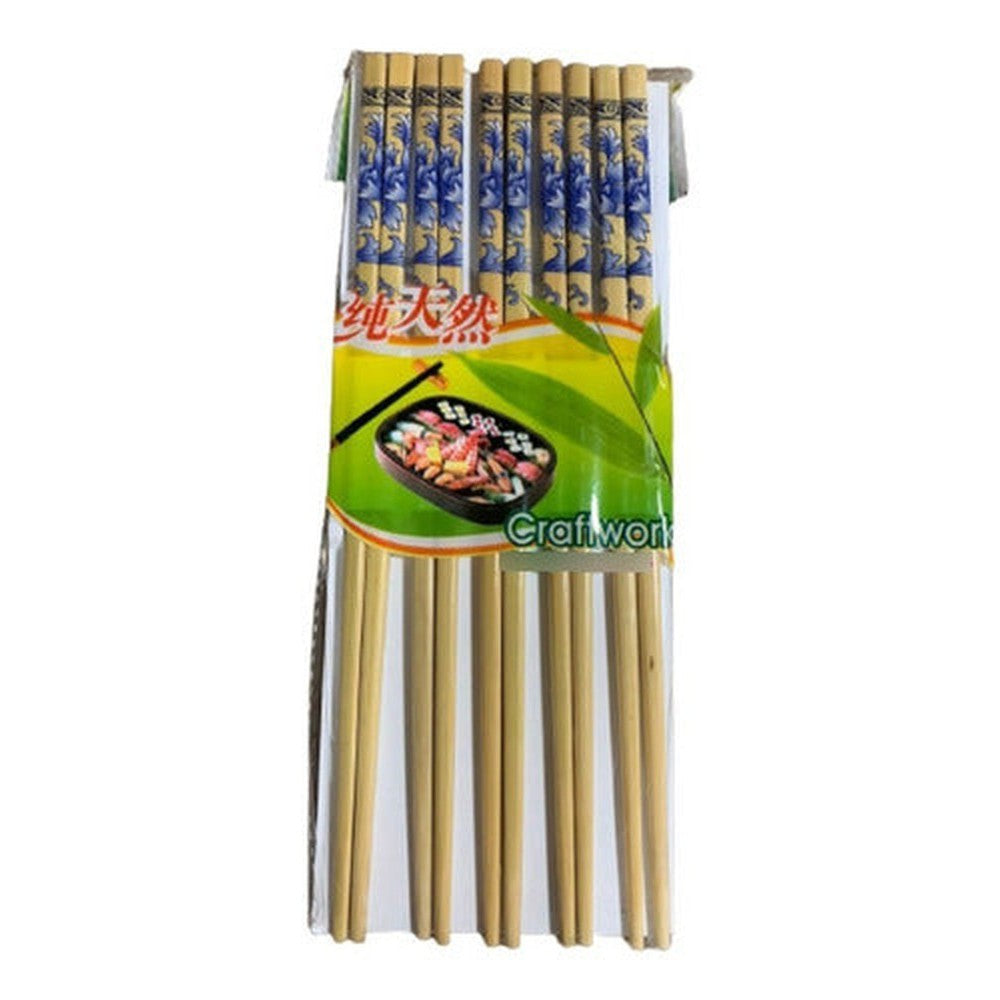 Palillos O Palitos Para Sushi En Madera 10 Pares