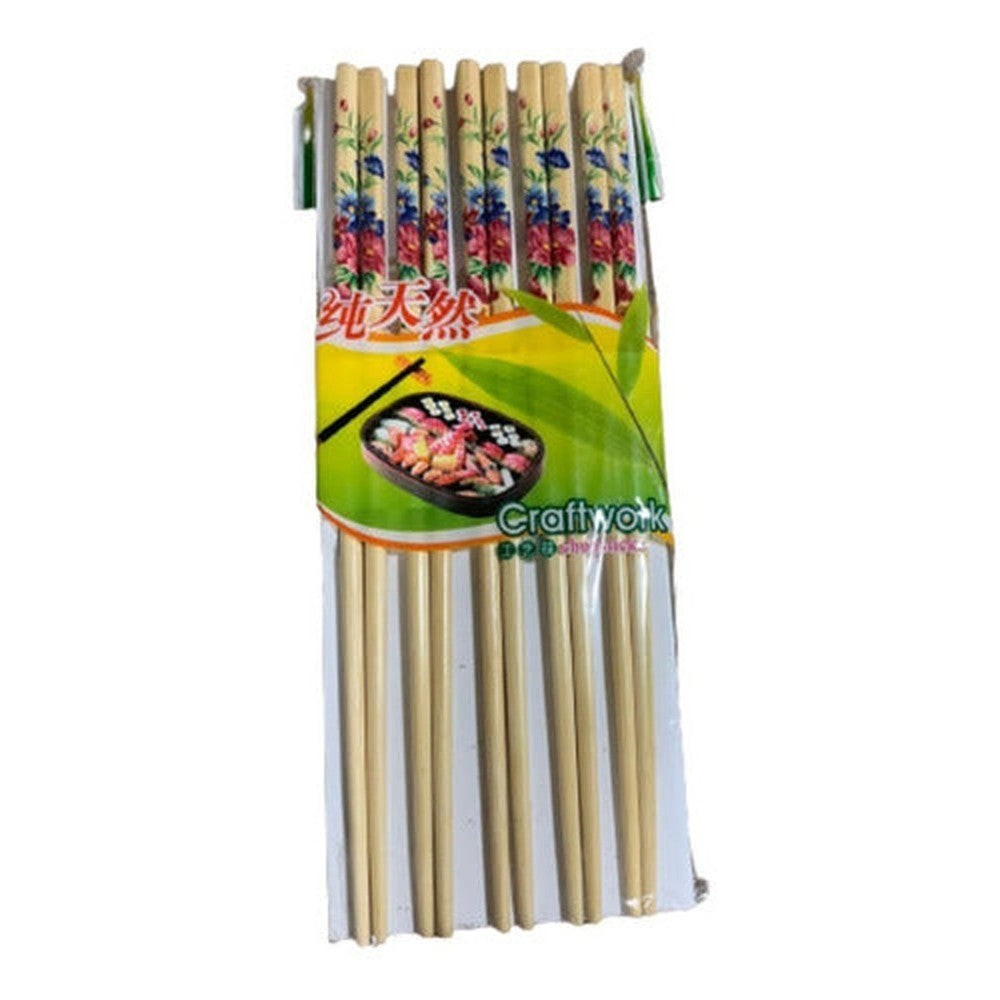 Palillos O Palitos Para Sushi En Madera 10 Pares