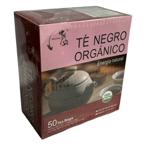 Té Negro Orgánico Caja De 50 Bolsitas